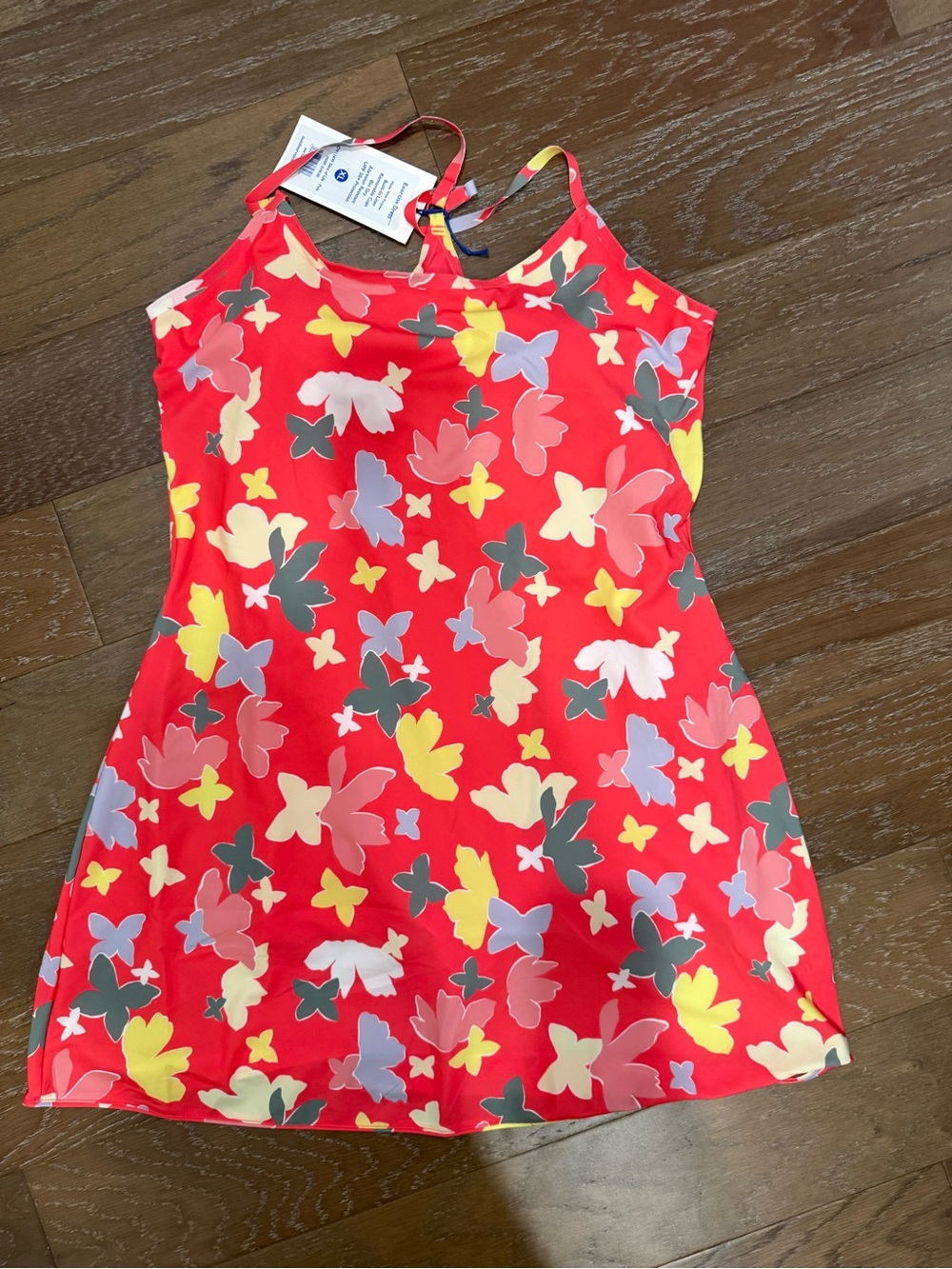 Outdoor Voices Bright Red Active Top with Logo